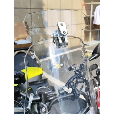 Motorcycle front windshield | windscreen with kite line
