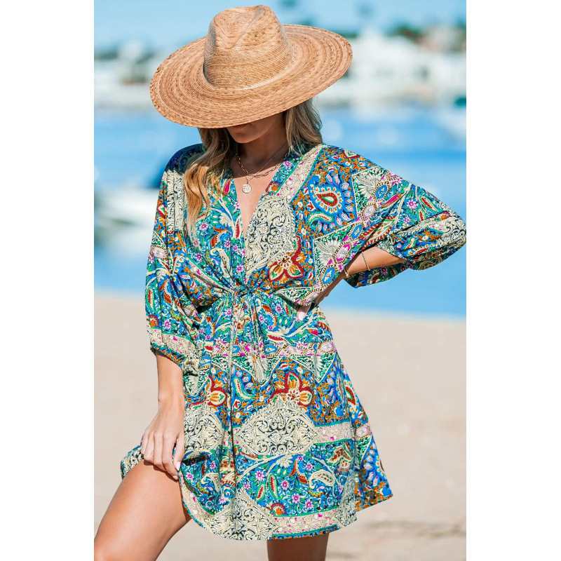 实拍现货外贸跨境亚马逊独立站1688外单夏季爆女装背心欧美连衣裙