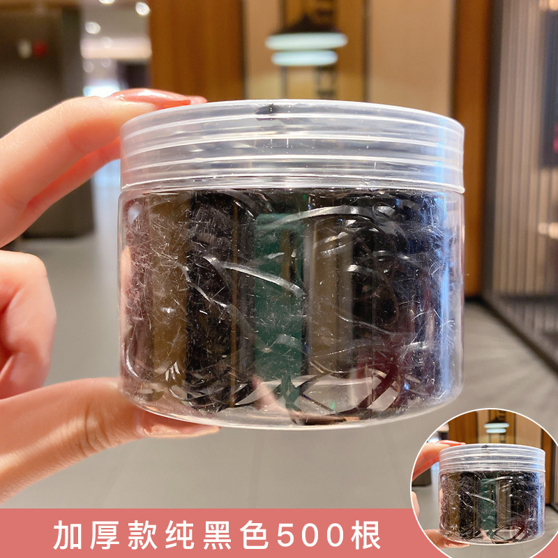 2025 nuevo estilo simple y versátil banda para el cabello sin costuras diadema duradera y de alta elasticidad que no daña el cabello coleta gruesa cuerda para el cabello sombreros