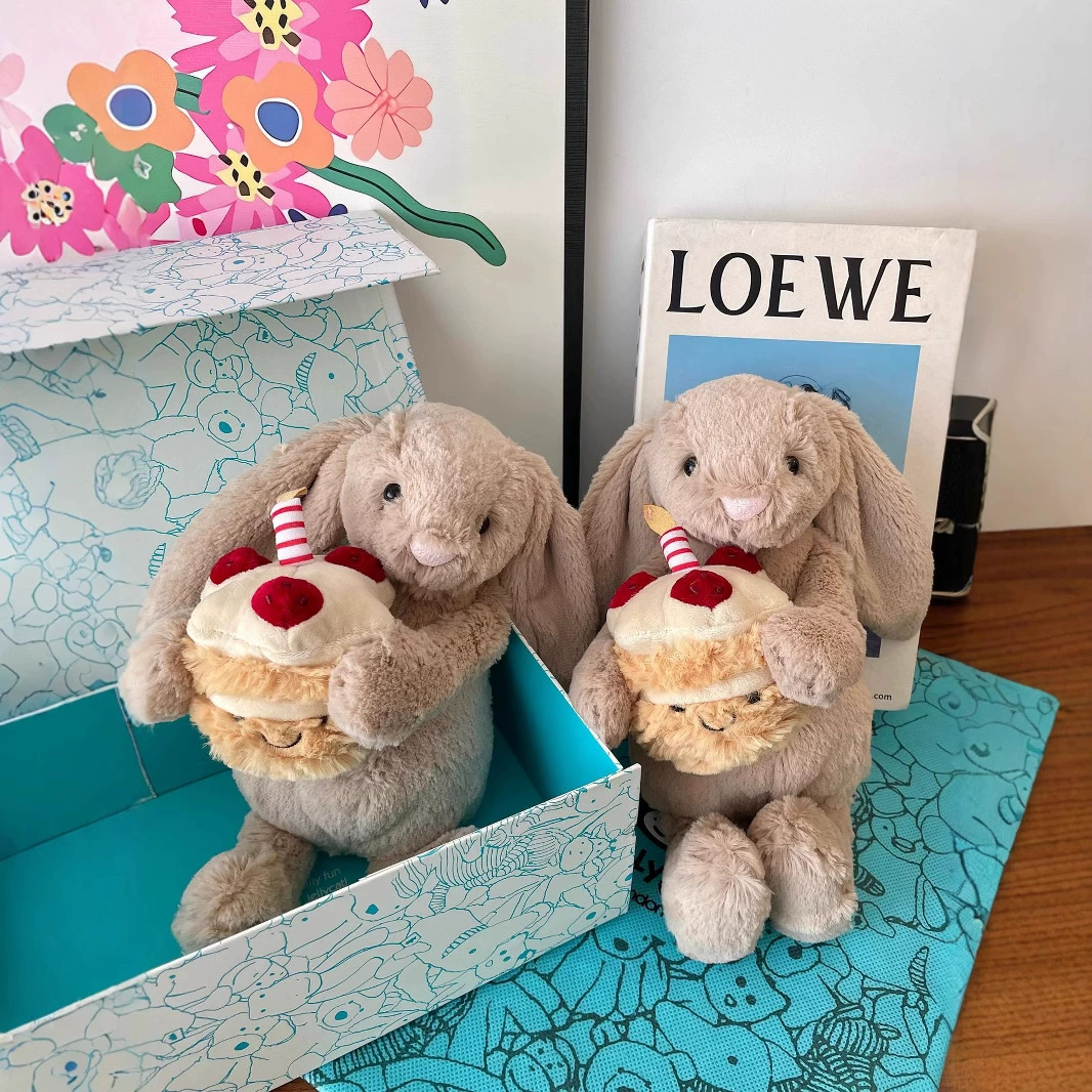 Jellycat, кролик, успокаивающая кукла, мягкая игрушка, Великобритания, Подарок на день рождения
