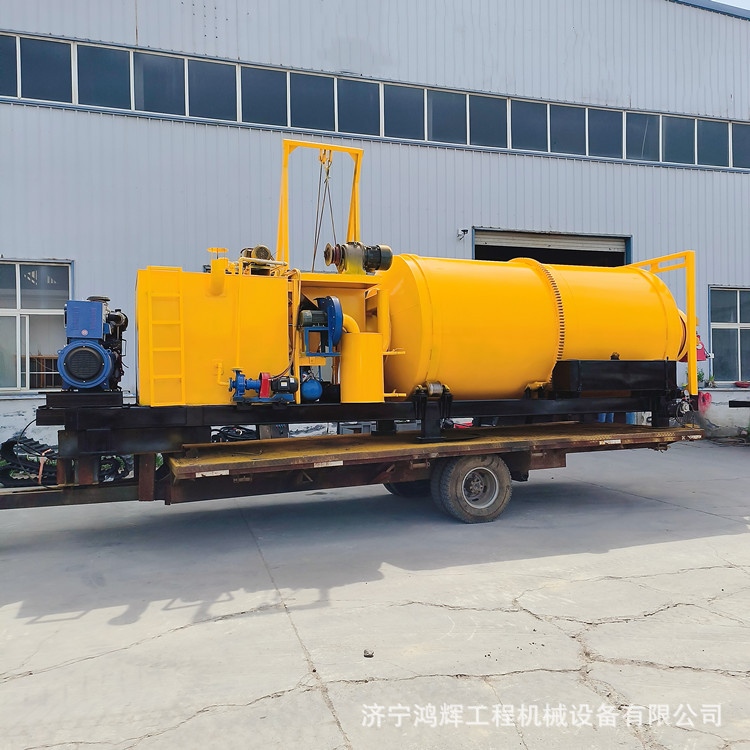 加热乳化沥青搅拌机 固定式铣刨料拌合机生产 2025全新型再生设备