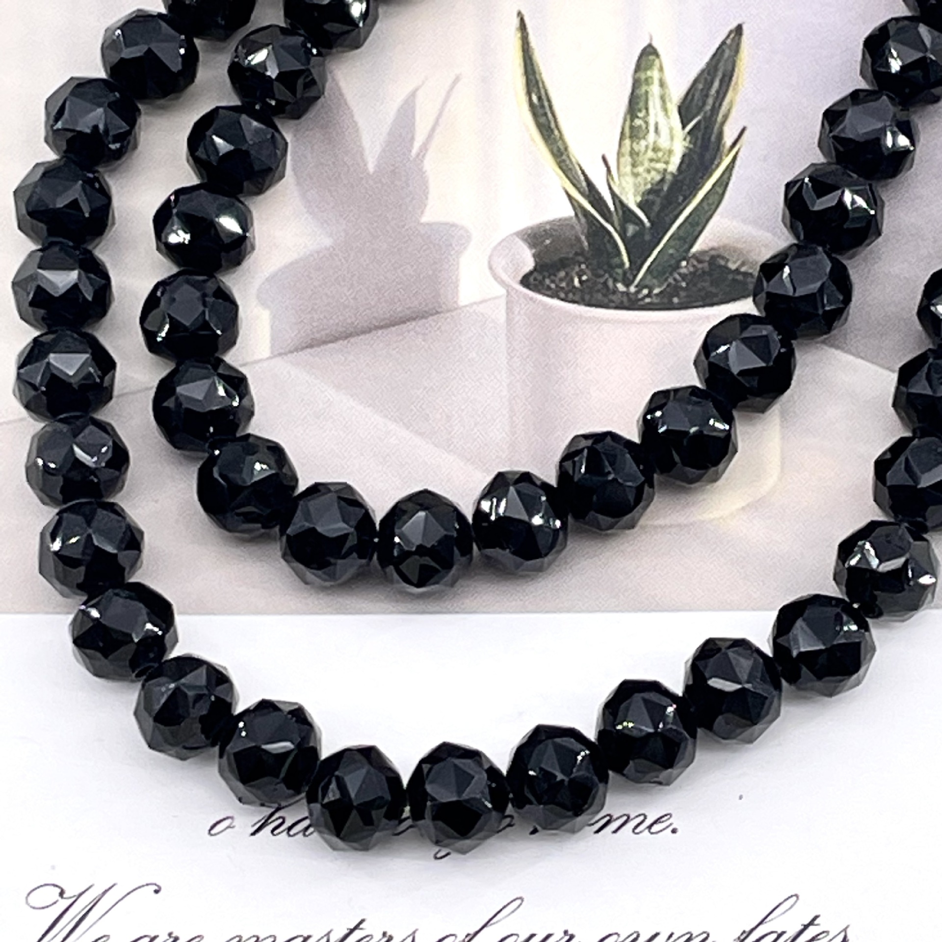Bola de flores de 8mm Jingjing K9 cuentas sueltas de cristal 64 superficies cortadas con cuentas Accesorios de joyería hechos a mano de bricolaje Pulsera Collar lote suelto image 33