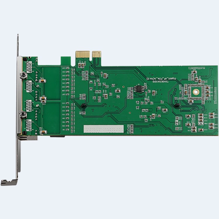 DIEWU 4 PCI-E гигабитная сетевая карта для сервера с двумя портами, настольная карта с четырьмя гигабитными портами питания