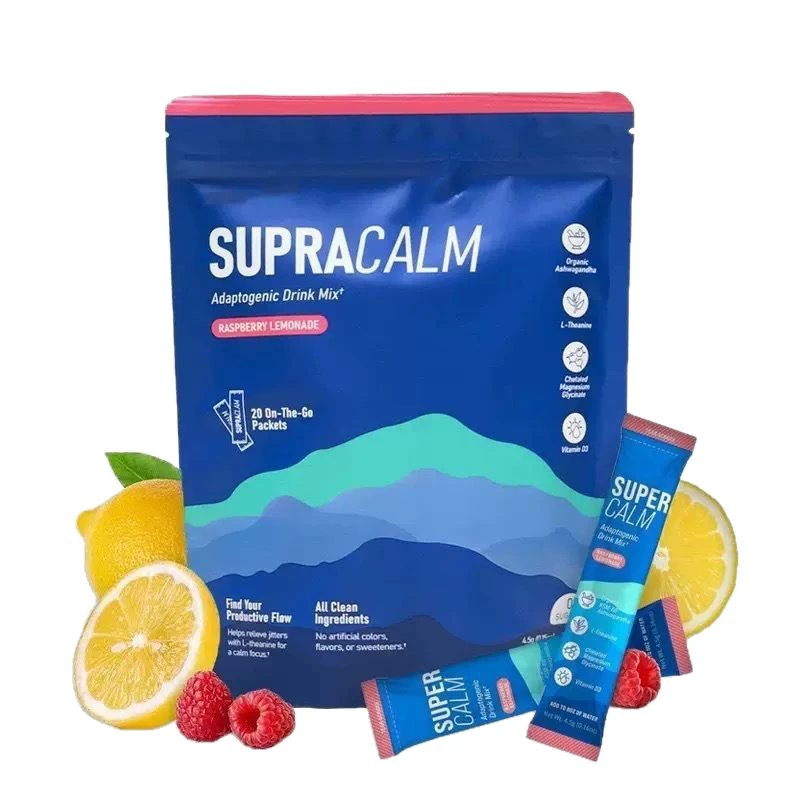Кросс-бордер популярный Supercalm успокающий порошок магния сгущённые напиток электролитная поддержка смешанный порошок гранулы