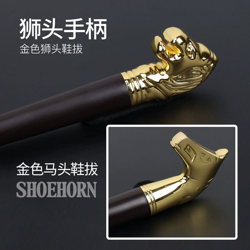 Solid wood alloy plated shoe pull -ups lion head horse head Twelve zodiac small zodiac furniture use high -end gift spot spot wholesale