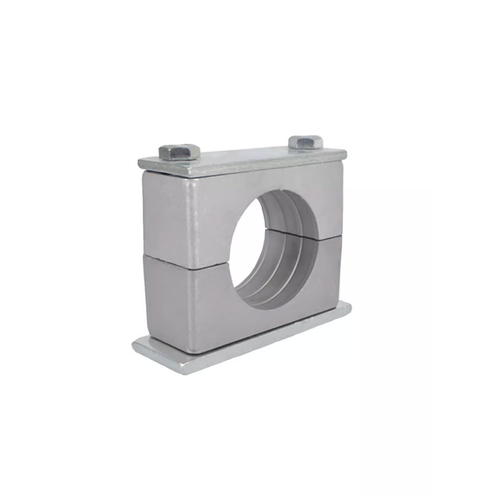 液压管夹重型单孔铝合金管夹船用油管钢厂管卡管夹紧固件焊接管夹