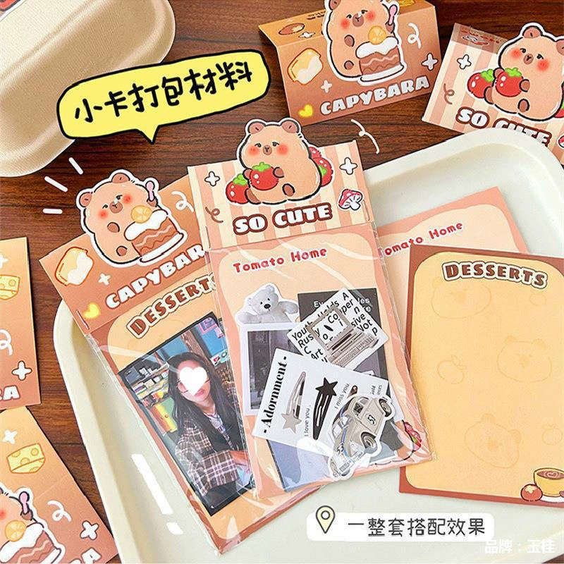 Cartoon three dimensional hardened cardboard, card holder, accessory, pack