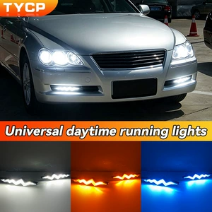 Universal DRL, İldırım Tərzi LED Axan Dönmə Siqnalı ilə