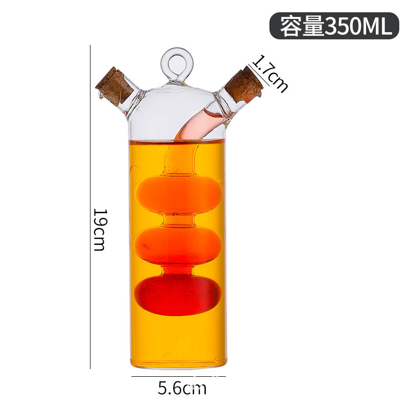 Creativo Pato Mandarín cóctel taza Internet celebridad doble tubo de vidrio cóctel taza KTV bar agua taza bebida taza pareja taza