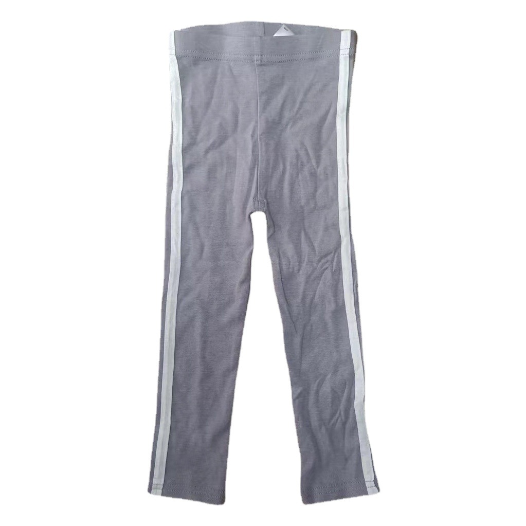 Ropa para niños 23 nuevos leggings japoneses de algodón único para niños medianos y grandes pantalones de primavera y otoño para niñas pantalones multicolores