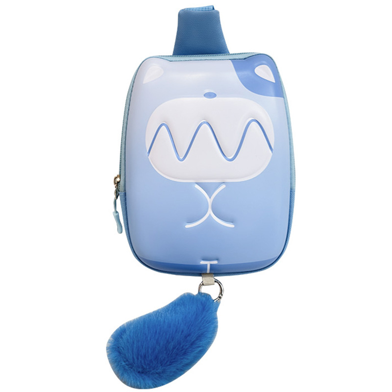Bolsos de niñas bolsos de pecho de dibujos animados para niños lindos bolsos de cinturón de niñas 2025, nuevos huevos para niños mochila pequeña
