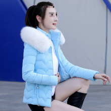 收腰款女士棉服冬季新款修身显瘦小个子棉袄棉衣女外套女装