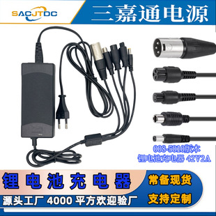 36V lithium battery electric scooter Xiaomi M365 balance car charger 42V2A one drag five output head