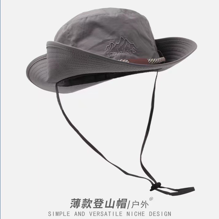 Sombrero de los hombres de verano sombrero de pesca de ala grande protección UV sombrero de pescador protección solar sombra de sol al aire libre sombrero fresco