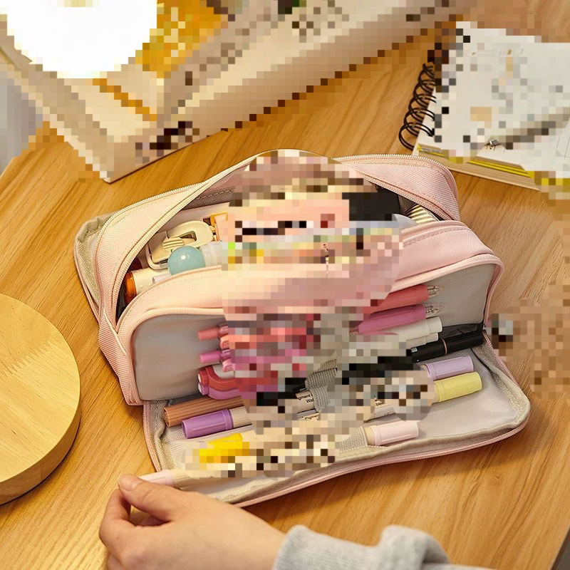 Amazon корейская версия сумки для ручек для мальчиков и девочек канцелярские сумки для девочек