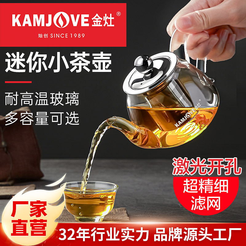 Glass teapot