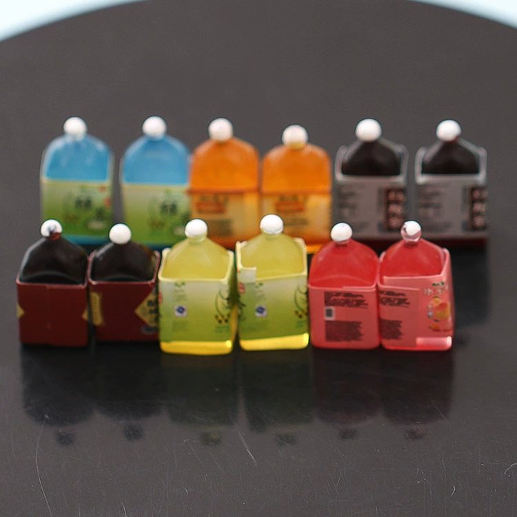 Small realistic food play, creative bottle, accessory, wholesale, handmade