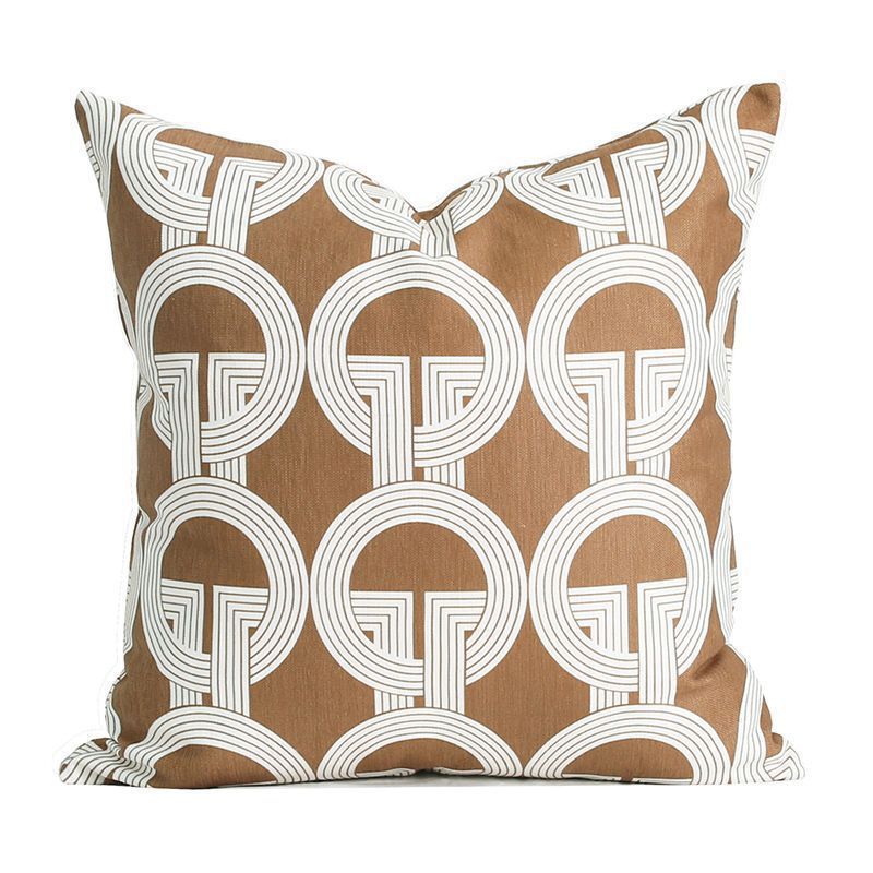 Francia INS sofá crema de viento almohada sala de estar almohada de madera nórdica moderna almohada de lujo ligera casa de Han