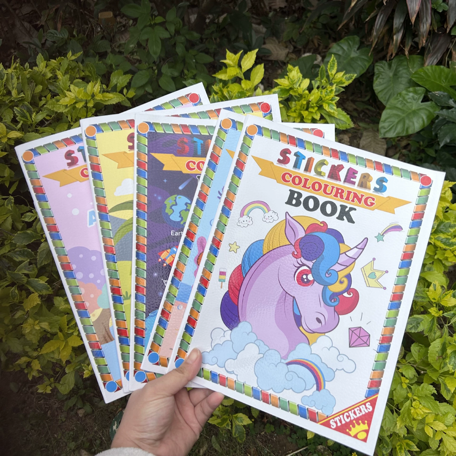 А4 мультяшная детская книжка-раскраска детских детских принадлежностей иллюстрированная книжка-раскраска детская раскраска граффити книга слишком