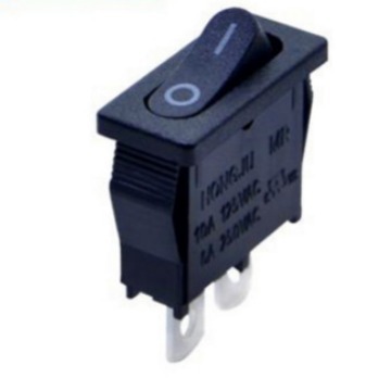 厂家直销21mm*9.5mm船型开关翘板开关 船形开关2脚2档防氧化开关