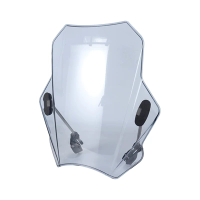 Suitable for Motorcycles, Universal Motorcycle front windshield - smoked-color