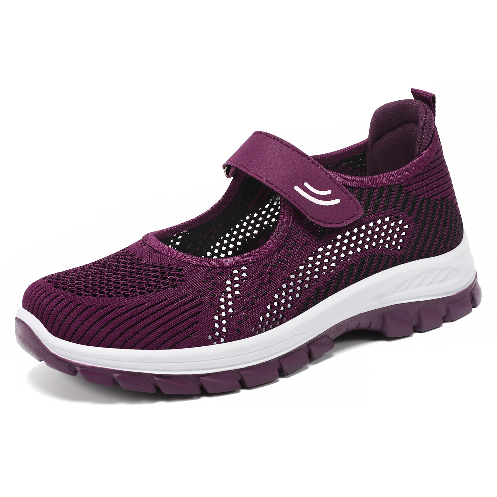 Zapatos de mujer zapatos de moda zapatos de verano 2026 nuevos zapatos de madres de mediana edad suela suave transpirable ocio comercio exterior