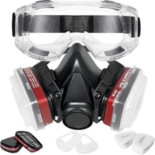 Gas Mask Spray Paint Pesticide Decoration Polishing Chemical Fire Coal Mine Dust 6200 Model Mask Cross-Border Shipping