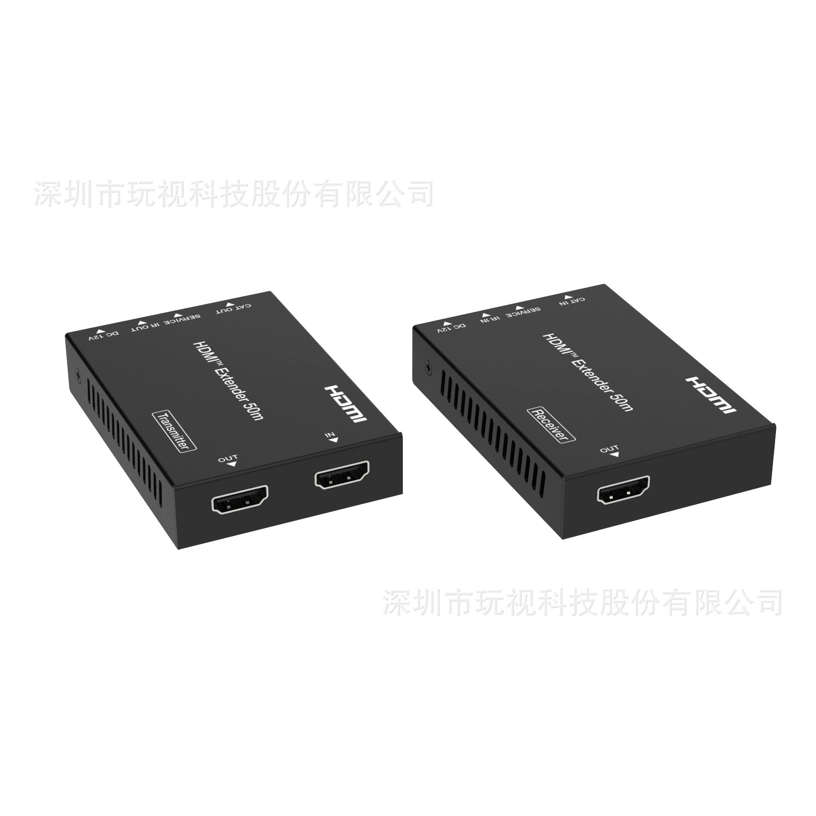 HDMI-удлинитель 18Gbps с односторонним ИК-управлением (50 метров)