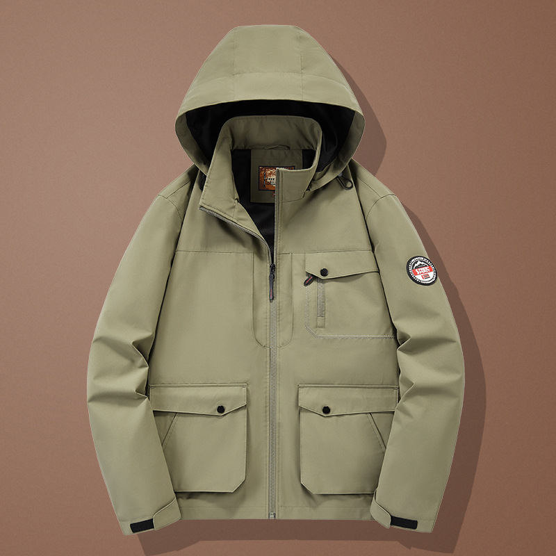 Men's Clothing New spring and autumn men's jacket windproof and waterproof jacket light breathable outdoor jacket_voghion.com