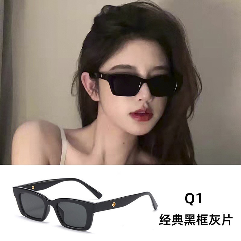 Gmサングラス女高級感顔小紫外線防止大枠レトロ猫眼眼鏡ファッション新型サングラス女|undefined