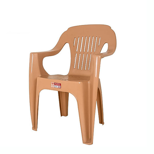 Thickened plastic backrest armchair, adult home dining chair, restaurant food stall, beach backrest, non-slip cooked rubber stool