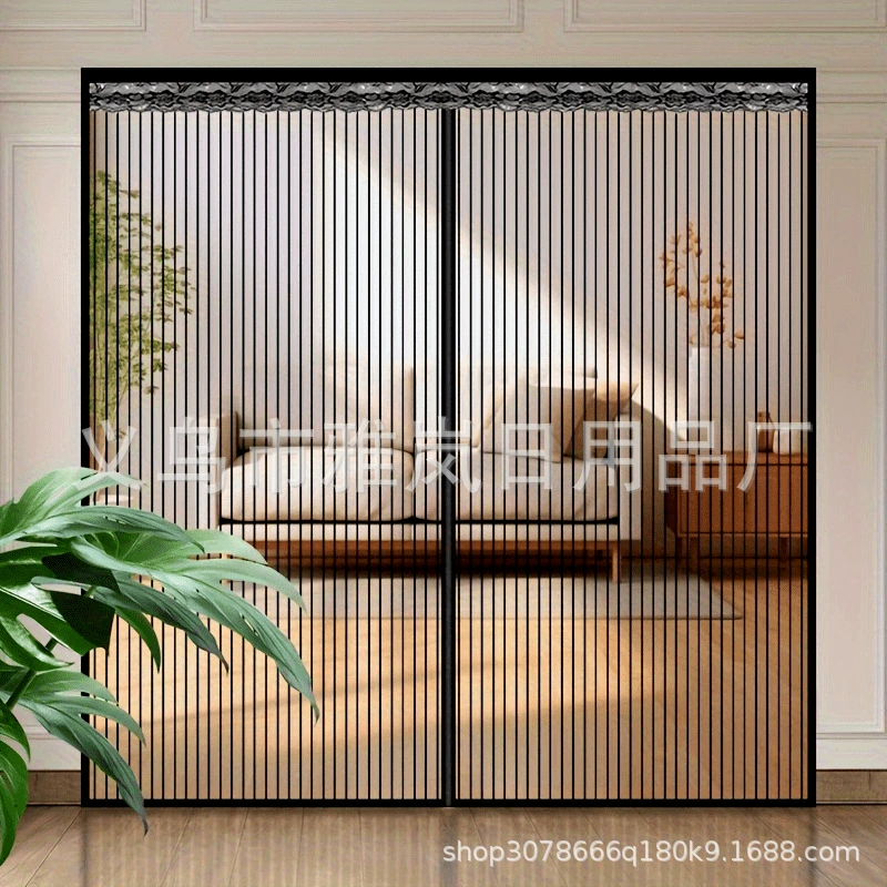 S Кинг Конг сетка магнитная мягкая пряжа дверная занавеска липучка свободная от перфорации для кошек и собак