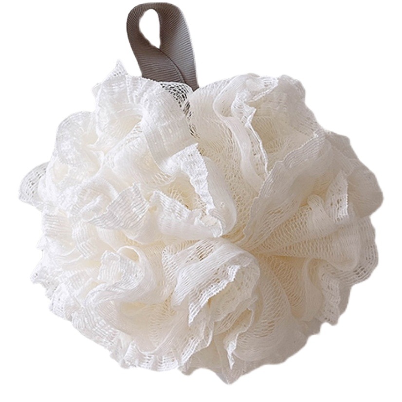 Bola de baño de encaje Flor de baño Bola de piel de alto grado Bola de baño Toalla de baño súper suave para niños