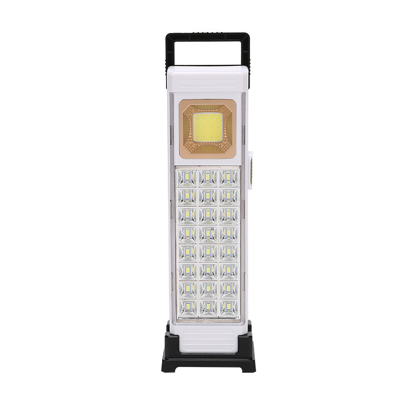 Lámpara de iluminación recargable multifuncional solar móvil de alta potencia luz de emergencia portátil luz de camping al aire libre image 6