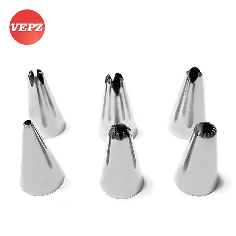 Baking tool decorative mouth set Douyin same cream cake decorative family basic model 6 installed conversion head