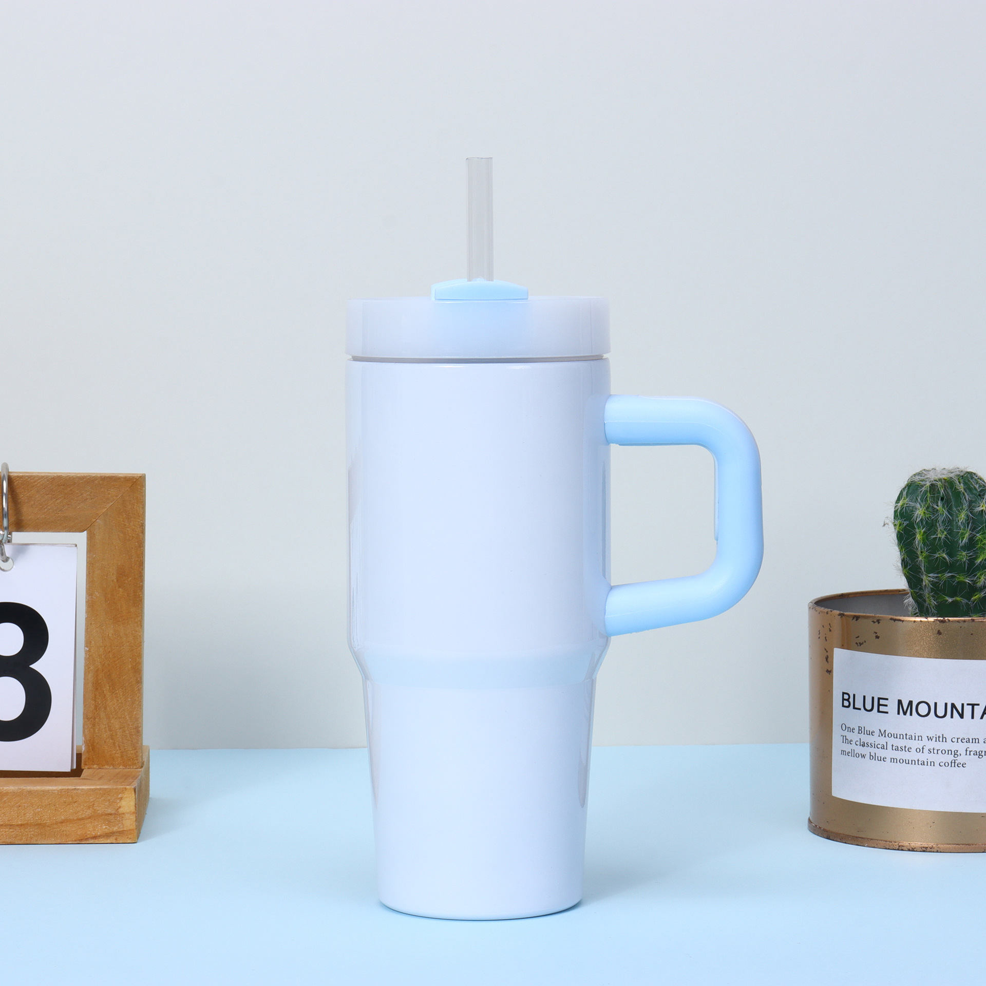 Nuevo 14oz caliente sublimación 304 taza de acero inoxidable taza de té conveniente taza de deporte taza de aislamiento