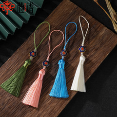 6CM small plum blossom tassel tassel bookmark headdress small hanging tassel U disk pendant fan pendant wholesale sachet sachet pendant