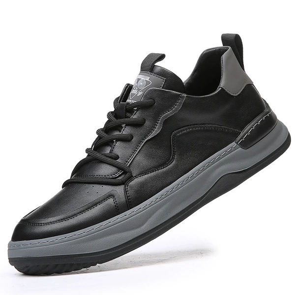 Black single shoes [leather shoe size]