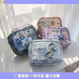 【48小时】新品追星动漫痛包少女斜挎包二次元手提制服牛仔纹代发