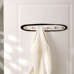 Punch-free irregular hook for small furniture: Entryway coat rack, wall-mounted hallway row hooks, wardrobe-style coat hanger, and clothing hooks
