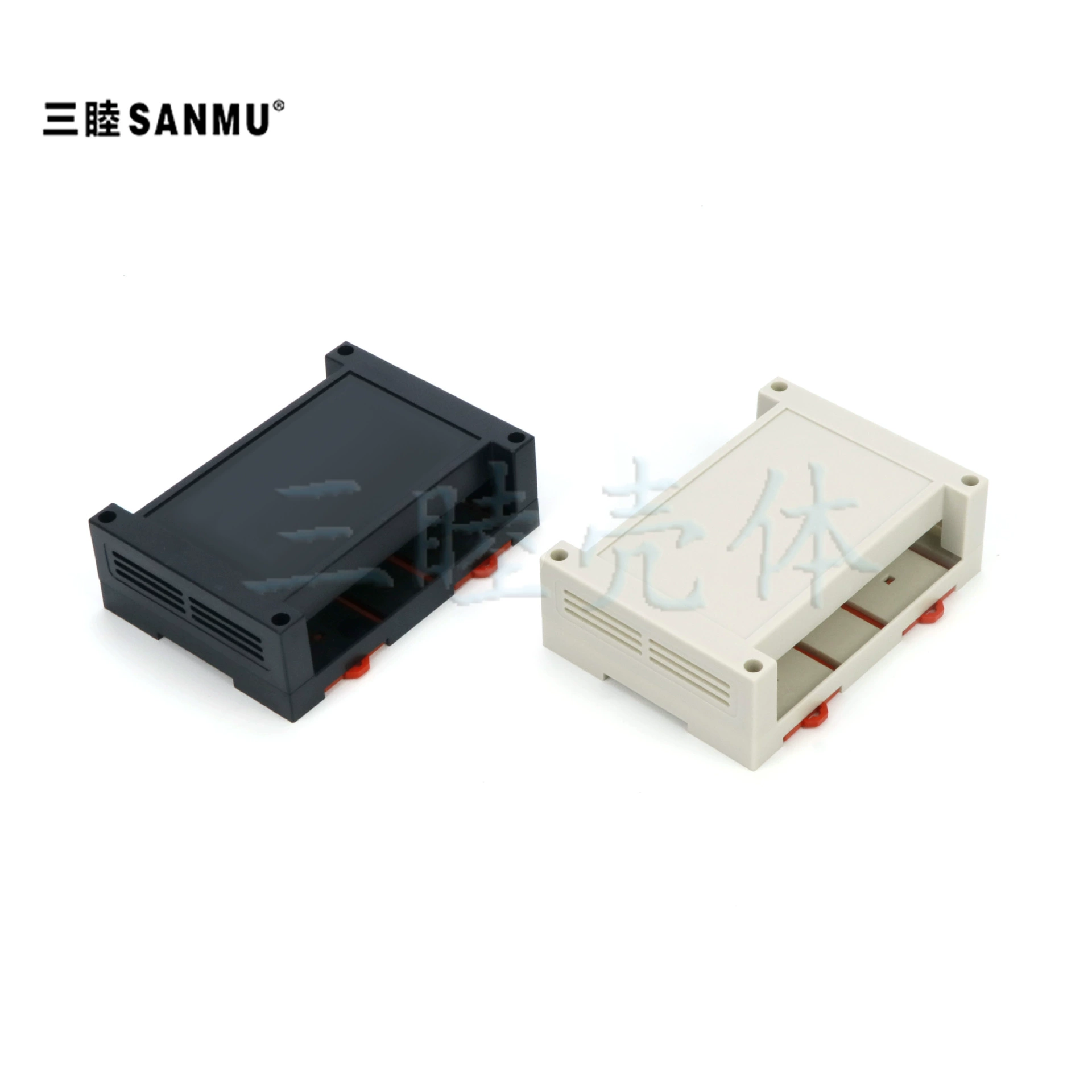 Тип направляющей Корпус ПЛК промышленный корпус управления приборной оболочкой программируемый контроллер оболочки 3-04-6:125*90*40 мм