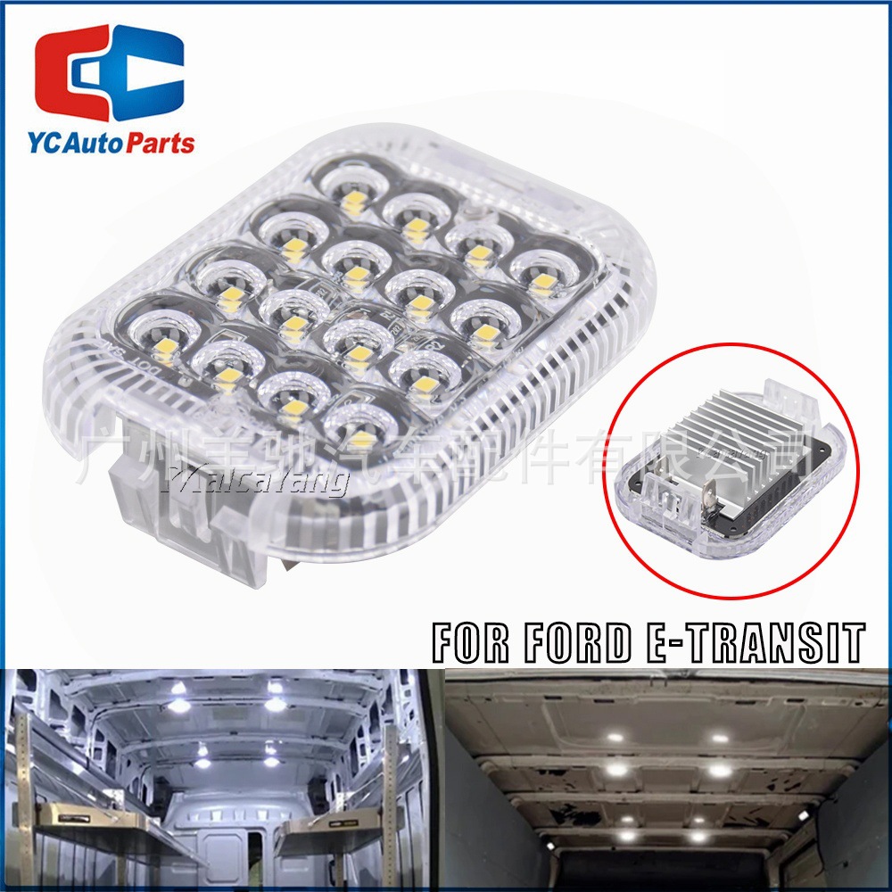 Instalación no destructiva para Ford Transit 150 / 250 / 350 / 350 Iluminación interior LED para techo image 1