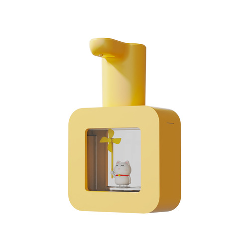R01 pet cube foam mobile phone washing smart waterproof contact-free soap dispenser children's automatic sensor soap dispenser