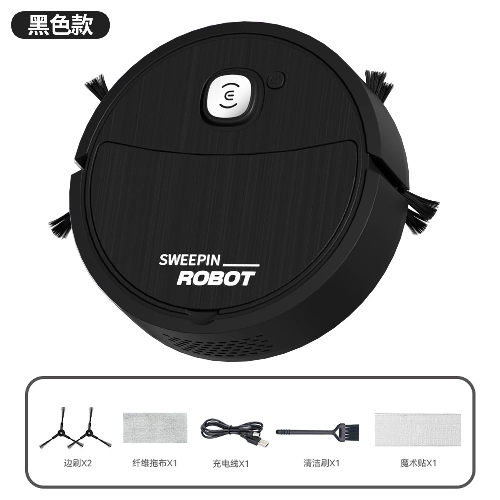 Smart Robot Vacuum Cleaner, Automatic Home Sweeper, Compact Silent Design, 2.5 cm Low-Profile