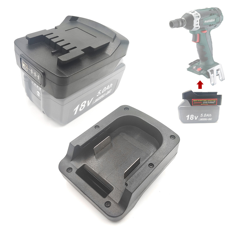 Adapter Makita Makita 18V lithium battery to Metabo 18V tool adapter