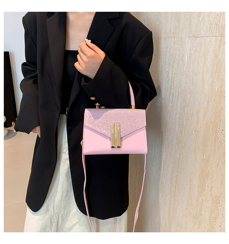 Bag niche design 2024 new bags, fashionable trendy one shoulder small square bag, casual and western-style crossbody bag_voghion.com