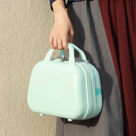 行李箱上的收纳包短途女士外出旅行包洗漱包出差化妆箱可挂密码箱