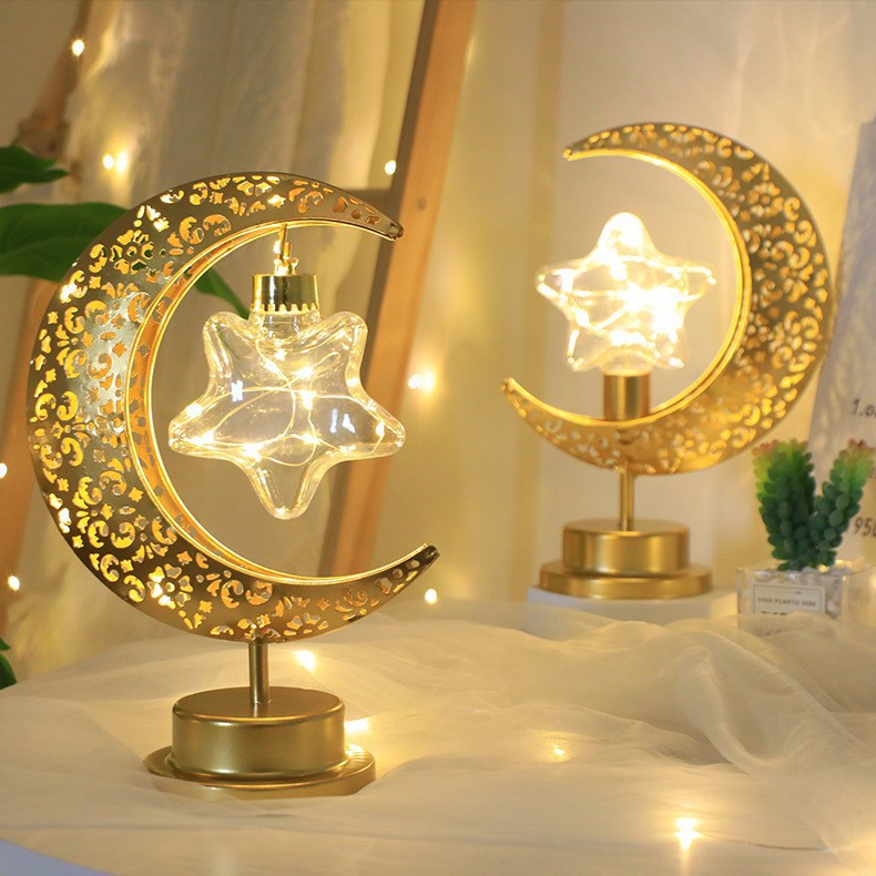 LED Star and Moon Lamp Image 4