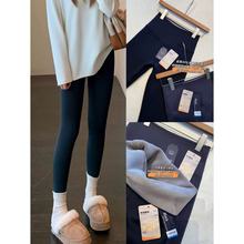 一条过冬 加绒加厚保暖百搭高腰提臀显瘦打底裤女秋冬新T1121D