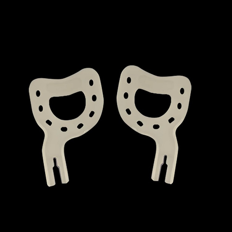 Tenedor de mandíbula dental, tenedor de metal semiajustable, conjunto de soporte de mandíbula ajustable, tenedor de plástico, arco de cara